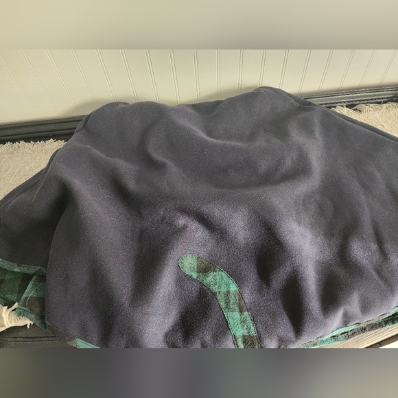 Lingchenyanyu Kitty Cat Cape Poncho With Plaid Trim Youth L/XL Cosplay Preppy - Picture 7 of 10